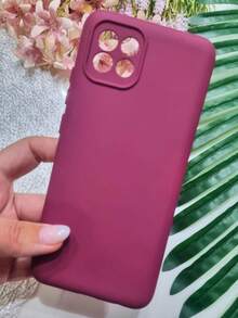 Case For Samsung A03 - TPU With Velvety Interior For Cell Phone - Protection And Elegance - 紅木色 - 查看 5