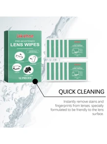 Lens Cleaning Wipes Glasses Screen Wipes Individual Package Carry Cleaning Wipes With You