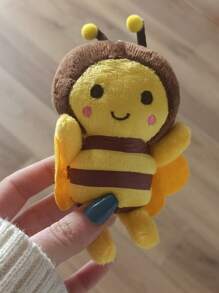 2 paquetes de juguetes para masticar para cachorros - Diseño lindo de abeja para cachorros en etapa de dentición y perros pequeños, masticables para limpieza dental para aliviar el aburrimiento y juego interactivo