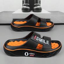 Pantoffeln für Herren Sommer 2025 neuer Stil, Outdoor Dicker Sohle Rutschfeste Sandalen, modische Paar Fahren Strand Dual-Use Komfortable Sandalen