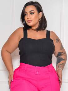Plus Size Blouses - Black - View 6