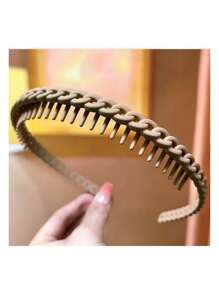 Diadema versátil nueva para mujeres, diadema antideslizante para lavarse la cara, nuevos clips para flequillo y pelo encrespado, y accesorios para el cabello
