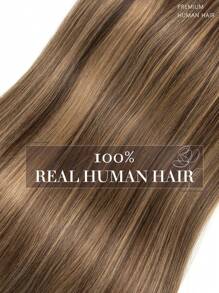 Extensões de cabelo costuradas, cabelo humano real Remy Weft, cabelo humano liso, pacotes de cabelo costurados, cabelo costurado com dupla trama, extensões de cabelo costuradas, cabelo humano para fantasias de Halloween, essenciais para festas, presentes de noiva, presentes de festival
