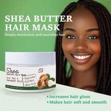 Moisture Shea Butter Hair Mask, Deep Conditioner For Dry Or Damaged Hair