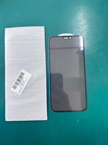 Juego de 4 protectores de pantalla de vidrio templado con borde negro para protección de privacidad de pantalla completa, compatible con iPhone 16/16 Plus/16 Pro/16 Pro Max/15/15Pro/15 Plus/15 Pro Max, regalo para cumpleaños, familiares y amigos, protector de pantalla antiespia, accesorio para teléfono