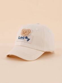 1 bucată Lucky Bear Baby Wear zilnic șapcă de baseball casual