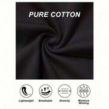 Camiseta de algodón 100% de softbol de Tennessee - Negro - Ver 5