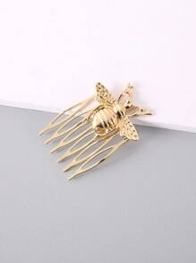1 Pieza Peine de Cabello con Forma de Abeja Vintage, Adecuado para Uso Diario, Peine Lateral para el Cabello, Artículos Escolares