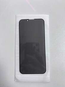 Juego de 4 protectores de pantalla de vidrio templado con borde negro para protección de privacidad de pantalla completa, compatible con iPhone 16/16 Plus/16 Pro/16 Pro Max/15/15Pro/15 Plus/15 Pro Max, regalo para cumpleaños, familiares y amigos, protector de pantalla antiespia, accesorio para teléfono