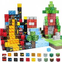2024 Upgraded 3+ Years Magnetic Building Blocks Starter Set - Develops STEM Skills, Fosters Creativity, And Enhances Problem-Solving Abilities - Perfect Sensory Gift For Boys And Girls, Toddler Toys With Magnets And Cubes For Endless Fun,Random Color