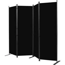 Room Divider 6FT Portable Room Dividers And Folding Privacy Screens, 88'' W Fabric Divider For Room Separation, 4 Panel Partition Room Dividers Freestanding Wall Divider Screen For Dorm Studio Office
