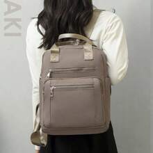 Zaino da donna, casual da viaggio, impermeabile in Oxford, borsa a spalla, borsa grande capienza, zaino multifunzionale da scuola