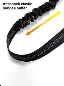 1pc Pet Car Safety Leash, Retractable Dog Leash With Round Buckle, Suitable For Large Dogs - Multicolor - View 5