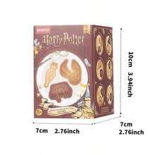 Miniso Harry Potter Series Cookie-Shaped Single Box With 3 Fridge Magnets Blind Box( Random Delivery 1PC) - Multicolor - View 5