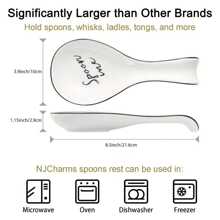 Ceramic Spoon Rest For Stove Top, Porcelain Ladle Holder, Large Utensil Holder For Kitchen Countertop, Spoon Rest For Soup Spoon, Ladle, Spatula, Modern Farmhouse Kitchen Decor