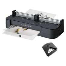 Laminadora Enmicadora Térmica Y Frio 5 En 1 Con Cortador - Negro - Ver 7