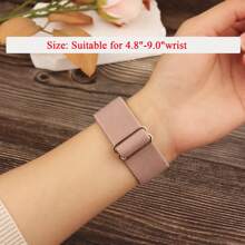 Nylon Armbänder kompatibel mit Fitbit Versa/Versa 2/Versa Lite/Versa SE Armband, Frauen Männer, elastische Sport Ersatzarmbänder, Nylon Ersatz Armbänder für Männer und Frauen, Sport Uhren Armband