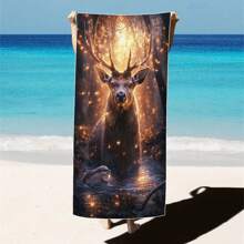 Extra Large Beach Towel - Soft, Lightweight, Absorbent Polyester Towel, Suitable For Travel, Swimming, Camping, Yoga, Fitness, And Beach Vacations - Perfect Gift For Family And Friends Mother's Day Flowers, Personalized Gifts For Mom, Last Minute Gifts, Mother's Day Ideas, Mothering Sunday Gifts, Handmade Cards For Mum, Best Mother's Day Gifts Under $50 Summer, Holiday