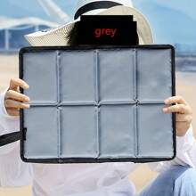 1 pieza Cojín plegable impermeable y resistente a la humedad hecho de tela Oxford - Para camping al aire libre, senderismo, pesca - Para adultos - Proporciona comodidad y soporte - Regalo ideal para aventureros, manta de picnic