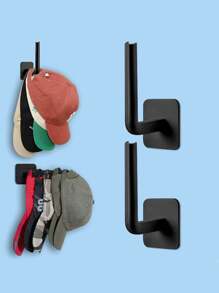 Set de 4 ganchos multipropósito para colgar en la pared para bolsas de maquillaje, lazos para el cabello, sombreros, utensilios de cocina, toallas, organización de almacenamiento