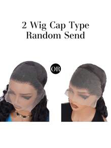 Water Wave Lace Front Wigs Human Hair 13x4 Transparent Lace Frontal Curly Wigs For Women Human Hair 180% Density Wigs Human Hair Pre Plucked With Baby Hair Natural Color