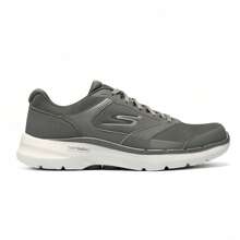 Skechers Go Walk 6 Men's Slip-On Casual Breathable Athletic Walking Shoes, Lace-Up Mesh Upper Soft Sole Sports Sneakers