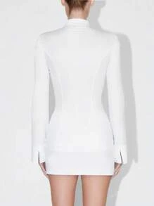 1pc Fashionable Black Sexy Women Top