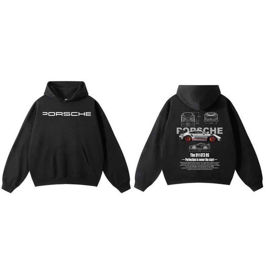 SUDADERA AUTOMOVILES - Negro - Ver 1