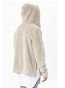 Men Winter Autumn Hooded Sweatshirt, Solid Color Long Sleeve Coat, Plus Size Jacket Outwear With Pocket