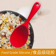 1 pièce Cuillère à riz de couleur aléatoire simple pour la cuisine de la maison - Voir 5