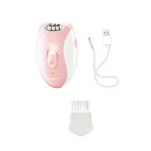 Kemei Épilateur 3-en-1 pour femmes Kemei KM-189B, étanche IPX5, charge rapide USB-C, sans fil rechargeable pour l'épilation du corps et du visage, épilateur indolore avec éclairage LED | Rasoirs électriques pour femmes | Rasoir
