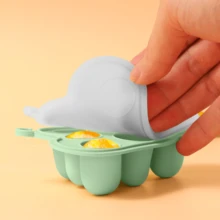 KUNT Bộ đồ chơi gặm nướt hình trái cây và rau củ cho bé, dụng cụ ăn dặm bằng silicon, đồ chơi gặm nướt cho trẻ sơ sinh. - Nhiều màu - Xem 7