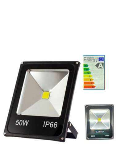 Holofote Refletor Led 50w Branco Frio A Prova Dagua IP66 Promoção