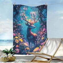 Extra Large Beach Towel - Soft, Lightweight, Absorbent Polyester Towel, Suitable For Travel, Swimming, Camping, Yoga, Fitness, And Beach Vacations - Perfect Gift For Family And Friends Mother's Day Flowers, Personalized Gifts For Mom, Last Minute Gifts, Mother's Day Ideas, Mothering Sunday Gifts, Handmade Cards For Mum, Best Mother's Day Gifts Under $50 Summer, Holiday