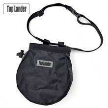 Rock Climbing Chalk Bag With Belt And Zipper Pocket For Fitness GYM Weight Lifting Hunting Bouldering Magnesia Sack