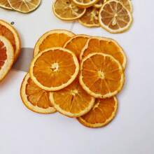 1 Pack 5/10/20/50pcs Assorted Dried Fruit Slices (Orange, Yellow Lemon, Green Lemon), Dried Flowers Decoration Materials For Wreaths, Frames, Candles, Handicraft DIY, Fragrance
