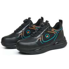 frysen Chaussures de travail frysen Chaussures de sécurité pour hommes et femmes Chaussures légères antidérapantes avec embout en acier Chaussures de sécurité confortables et respirantes avec fermeture à torsion 37-46 EU
