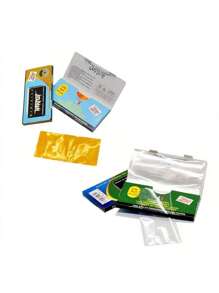 2/5Packs Clear Rolling Papers, 50/Volume, 1 1/4 Size TransparentRolling Papers.
