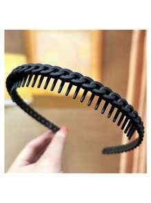 Diadema versátil nueva para mujeres, diadema antideslizante para lavarse la cara, nuevos clips para flequillo y pelo encrespado, y accesorios para el cabello