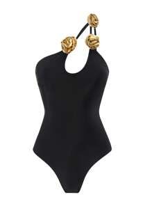 Maiô de uma peça com Estampa Floral Vintage, Controle de Barriga Que Afina, Cobertura Modesta para Férias na Praia de Verão, Estilo Hippie