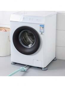 4pcs Shock-Absorbing Washing Machine Pads With Suction Cups - Anti-Slip, Shock-Absorbing And Noise Reducing Mats, Suitable For Refrigerators And Appliances, Plastic Structure For Stable And Quiet Operation - Multicolor - View 3