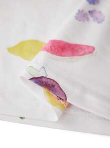 Women's Summer Camisoles Tops Spaghetti Straps Fruit Print Crop Tank Tops Streetwear - Beige - View 7