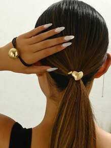 1pc/2pcs/3pcs Hair Ties Fashionable Simple Atmosphere Suitable For Different Occasions Elegant Hair Tie