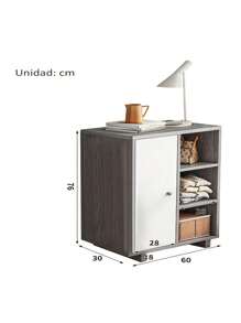 In The Living Room Window The Simple Low Furniture To Place - 灰色 - 查看 2