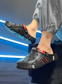 Sandales décontractées respirantes et antidérapantes pour hommes grandes tailles, tongs avec semelle épaisse et moelleuse, pantoufles de couple polyvalentes