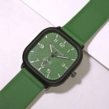 3 件女士石英表套装，包括硅胶表带手表，用途广泛，适合日常搭配、情人节礼物、家庭生日 - 白色 - 查看 7