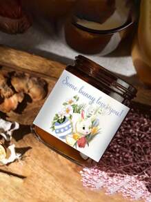 1pc Easter Scented Candle, Easter Cute Bunny Candle, Colorful Egg Scented Candle, Best Easter Gift For Friends, Scented Candle, Candle, Easter Candle, Candle,Candles, Gifts, Home Decor,Easter,Jar Candles , Ornaments, Decorations, Birthday Graduation