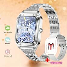 GUHUAVMI Women's Luxury Smart Watch (Answer/Dial Call), 1.59inch(4.03cm) Smart Watch For Android & IOS Phones, IP67 Water Resistant Fitness Watch, AI Voice Features For Women & Men