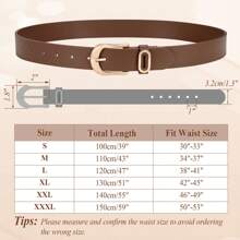1pc Plus Size Women PU Leather Belt Decor Swing Dress, Sweet Design For Daily Wear Summer, School