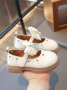 Chaussures de princesse à nœud papillon pour filles, Chaussures Hanfu à semelle souple, Nouvelles chaussures de loisirs pour enfants, Printemps Automne 2025